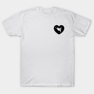 Snowboarding Love | I Heart... T-Shirt